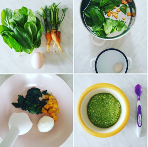 Šargarepa, spanać i jaje 6+