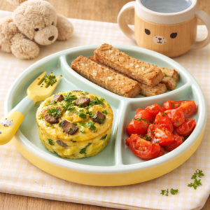 Mafini sa jajima, pečurkama i peršunom